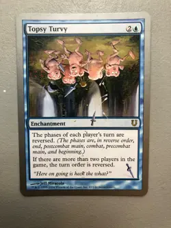 Mtg Unhinged Topsy Turvy NM - Image 1