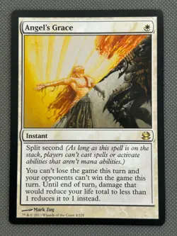 1x Angel's Grace NM-Mint, English - Modern Masters MTG - Image 1