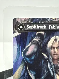 0317 Sephiroth, Fabled Soldier Borderless Magic The Gathering FF Non-foil - Image 2