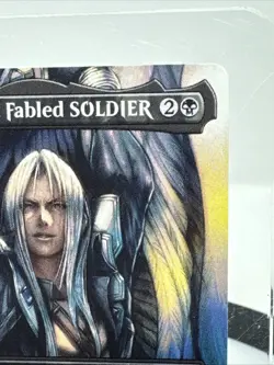 0317 Sephiroth, Fabled Soldier Borderless Magic The Gathering FF Non-foil - Image 3