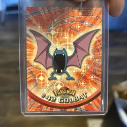 Golbat #42 Pokemon 1999 Topps TV Animation Edition Series 1 Black Logo - Image 3