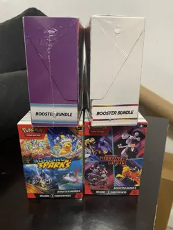Pokemon TCG 151, Surging Sparks, and Destined Rivals.(x2) Booster Bundle bundle. - Image 2