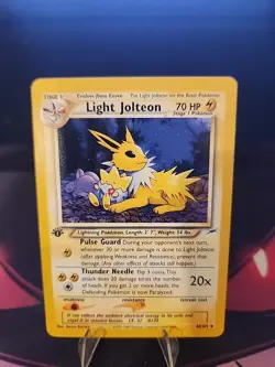 Light Jolteon 48/105 Pokemon TCG Neo Destiny 1st Edition NM/LP - Image 1