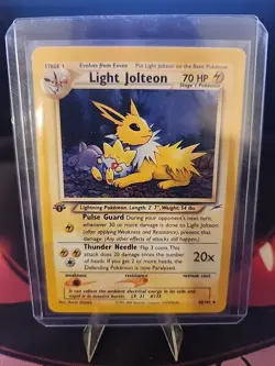 Light Jolteon 48/105 Pokemon TCG Neo Destiny 1st Edition NM/LP - Image 3