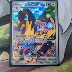 Pokemon TCG Ionos Kilowattrel 163/159 Journey Together Illustration Rare NM/M - Image 1