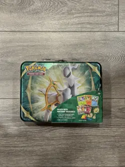 Pokemon TCG: Arceus Collector’s Chest Lunchbox Tin, Spring 2022, Sealed - Image 1