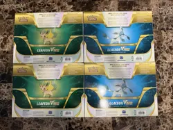 Pokemon TCG Glaceon & Leafeon VSTAR Special Collection Box SET X2 Sealed - Image 2