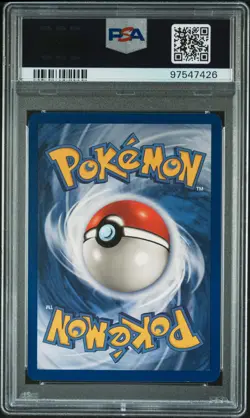 1999 POKEMON FOSSIL 1ST ED #18 DITTO PSA 8 - Image 2