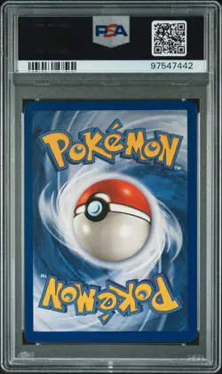1999 POKEMON FOSSIL 1ST ED #53 PSYDUCK PSA 8 - Image 2