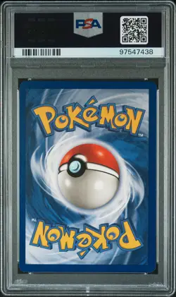 1999 POKEMON FOSSIL 1ST ED #55 SLOWPOKE PSA 8 - Image 2