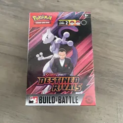 Pokemon Destined Rivals Build And Battle Kit Sealed New - Image 1