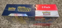 Pokemon Scarlet & Violet Surging Sparks Elite Trainer Box 2 Pack - New Unopened - Image 2