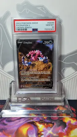 PSA 10 Drapion V Full Art Galarian GG49/GG70 Pokemon Crown Zenith Gem Mint - Image 1