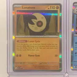 Pokemon Mega Evolution Prerelease STAFF Promo (Set of 4) - Image 3