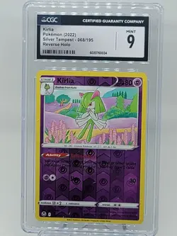 Kirlia Silver Tempest Reverse Holo Pokemon TCG 068/195 Sword & Shield Uncommon - Image 1