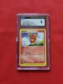 Pokemon: Torchic #017 TARGET Snack Bar Black Star Promo 2003 - CGC 9 Mint - A28 - Image 1