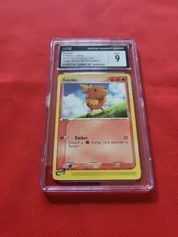 Pokemon: Torchic #017 TARGET Snack Bar Black Star Promo 2003 - CGC 9 Mint - A28 - Image 3