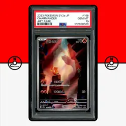 Pokemon PSA 10 Charmander AR 168/165 sv2a 151 Japanese - Image 1