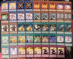 YUGIOH - VOICELESS VOICE FAIRY RITUAL DECK - SAFFIRA DIVINE DRAGON, LO PRAYERS - Image 1