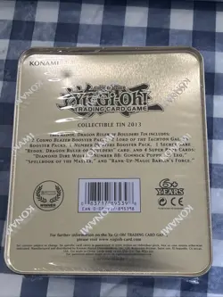 YUGIOH - REDOX, DRAGON RULER OF BOULDERS Collectible TIN 2013 Factory Sealed - Image 2