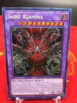 Saint Azamina SUDA-EN036 Yugioh Supreme Darkness LP - Image 1
