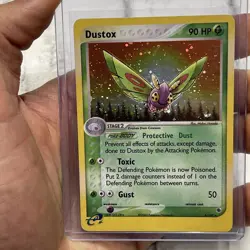 Pokemon Dustox 6/109 EX Ruby & Sapphire Holo Rare LP/NM Vintage Pokemon Card TCG - Image 1