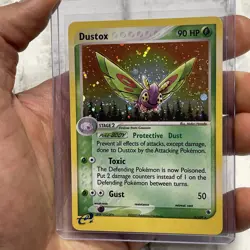 Pokemon Dustox 6/109 EX Ruby & Sapphire Holo Rare LP/NM Vintage Pokemon Card TCG - Image 2