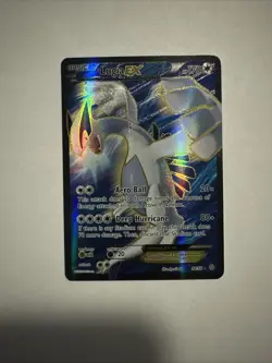 2015 Pokemon Ancient Origins Card Lugia EX Full Art 94/98 LP+/NM - Image 1