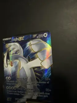 2015 Pokemon Ancient Origins Card Lugia EX Full Art 94/98 LP+/NM - Image 4