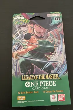 One Piece LEGACY OF THE MASTER English Booster OP-12 (Sealed 12-Card Pack) - Image 1