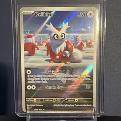 Pokemon Delibird 152/132 Mega Evolution Illustration Rare Card NM - Image 1