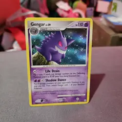 Gengar Pokemon TCG Diamond And Pearl Base Non-Holo Rare Card #27/130 - Image 1