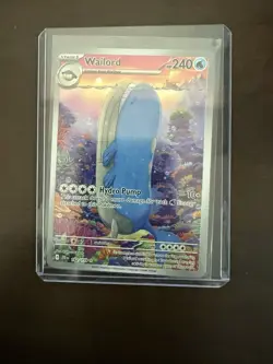 Wailord 162/159 Journey Together Illustration Holo Card Near Mint Condition - Image 1