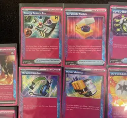 TRAINER ITEM CARS Fans Pokemon Card Collection Set of 14 Cards. Eng and Jap - Image 5