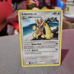 Lopunny Pokemon TCG Pop Series 9 Uncommon Promo Card #9/17 - Image 1