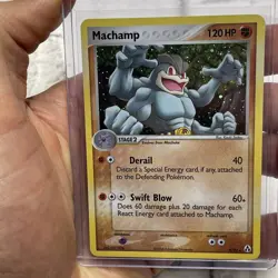 Machamp HOLO #9/92 Legend Maker Pokemon Trading Card TCG Nintendo 2006 NM Rare - Image 1