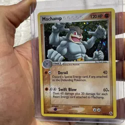 Machamp HOLO #9/92 Legend Maker Pokemon Trading Card TCG Nintendo 2006 NM Rare - Image 2