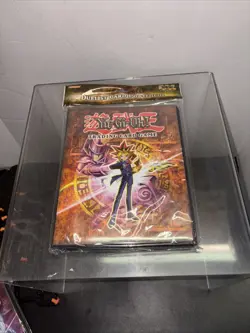 Yu-Gi-Oh TCG Duelist Card Portfolio Yugi Dark Magician Cover New Sealed Vintage - Image 1
