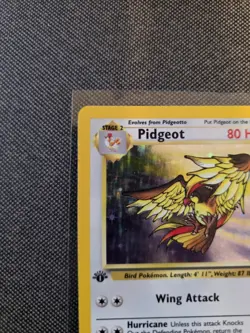 (LP+) 1st Edition Pidgeot 08/64 Jungle Holo Rare Vintage Pokemon Card - Image 3