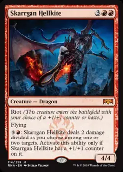 Skarrgan Hellkite - Near Mint MTG Ravnica Allegiance - Image 1