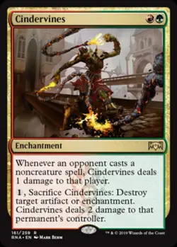 Cindervines - Near Mint MTG Ravnica Allegiance - Image 1
