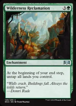 Wilderness Reclamation - Near Mint MTG Ravnica Allegiance - Image 1