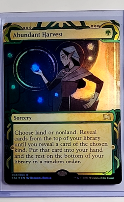 2021 MTG Magic The Gathering STA Mystical Archives Foil #48 Abundant Harvest LP - Image 1