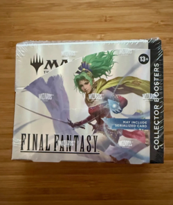 Sealed Final Fantasy Collector Booster Box English MTG Magic The Gathering - Image 1