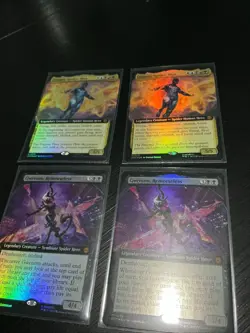 MTG Magic Spectacular Spider-Man (100+ Rares/Mythics) Bundle Art FOILS Huge Lot! - Image 3