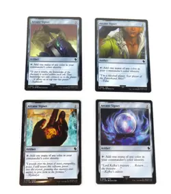 4x Arcane Signet Final Fantasy Commander Lot of 4 NM English MTG Magic 1 of each - Image 1