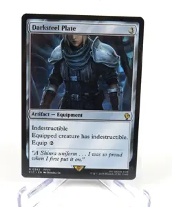 Darksteel Plate Final Fantasy Commander NM English MTG Magic - Image 1