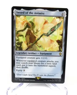 Sword of the Animist Final Fantasy Commander NM English MTG Magic - Image 1