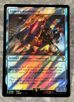 Armory Automaton Surge Foil 336 R MTG Final Fantasy FIC NM X1 - Image 1