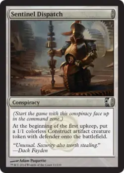 Sentinel Dispatch - Light Play MTG Conspiracy - Image 1